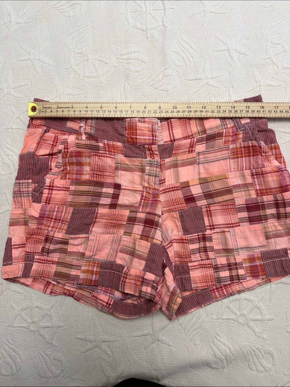 J Crew Madras plaid shorts 8 - Picture 6 of 8